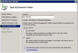 Windows-server-Backup-Specify-Remote-Folder